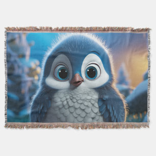 Poncho - Ein glatter Pinguin Decke