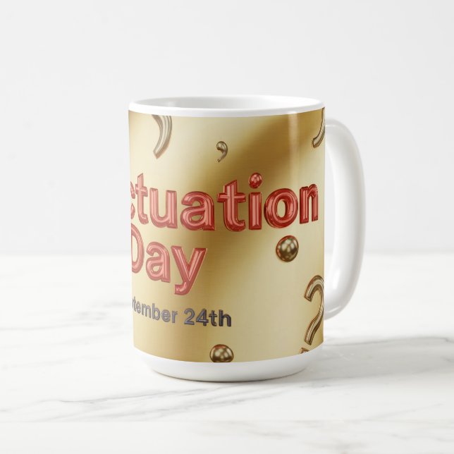 Ponctuation Day 24 septembre Mug classique (Devant droit)