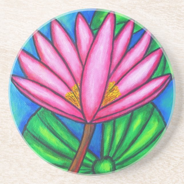 Pond Gem Untersetzer #3 von Lisa Lorenz (Vorne)