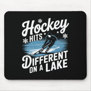 Pond Hockey trifft anders als Shinny Mousepad