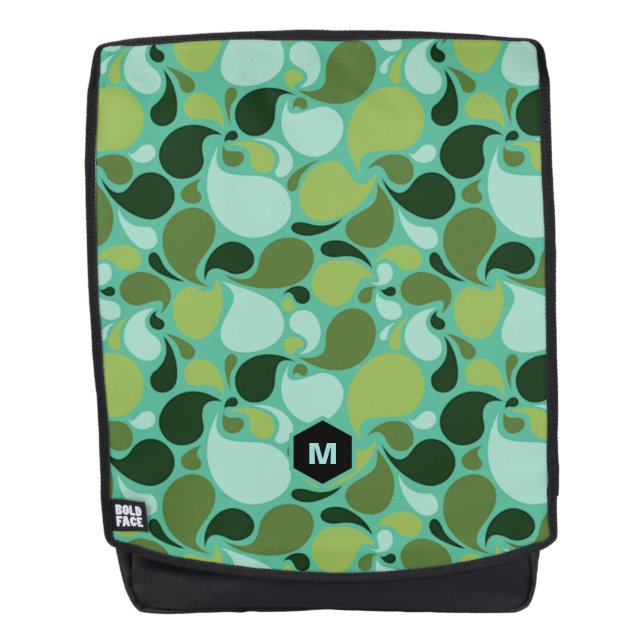 Pond Life Paisley Monogram sac à dos (Devant)