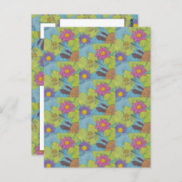 Pond Scene - Postcard Postkarte