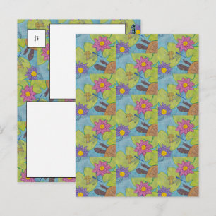 Pond Scene - Postcard Postkarte