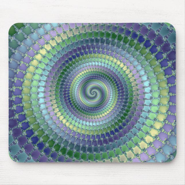 Pondering - Fraktal Mousepad (Vorne)