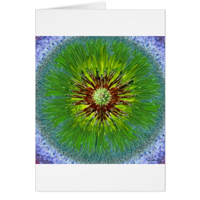 Ponderosa Sonnendurchbruch-Mandala (Vorne)