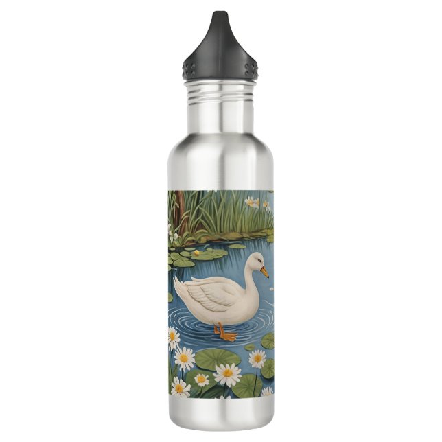 Pondseitige Ruhe Edelstahlflasche (Links)