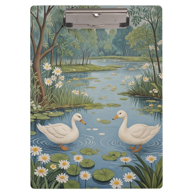 Pondseitige Ruhe Klemmbrett (Vorderseite)