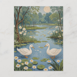 Pondseitige Ruhe Postkarte