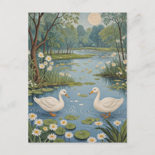 Pondseitige Ruhe Postkarte