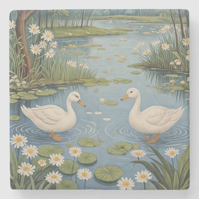 Pondseitige Ruhe Steinuntersetzer (Vorderseite)