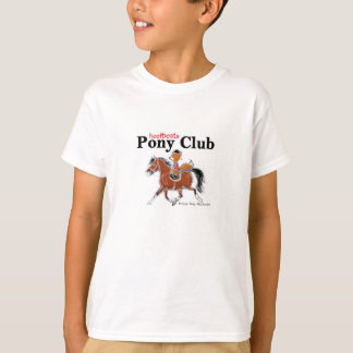 Poney de baie du T-shirt de l'enfant de Hoofbeats