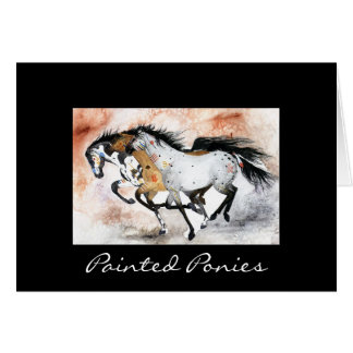 Poneys peints