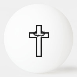 Pong Balle de ping de la croix d'épine