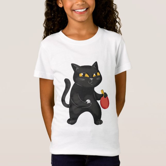 PONG CAT T-Shirt (Vorderseite)