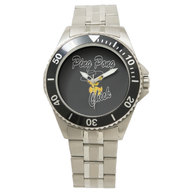 Pong Chick #4 Armbanduhr (Vorderseite)