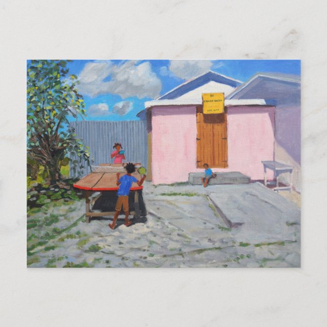 Pong De African Queen Hideaway Postkarte (Vorderseite)
