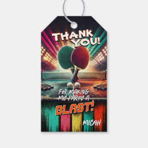 Pong-Gastgeschenk-Anhänger Geschenkanhänger