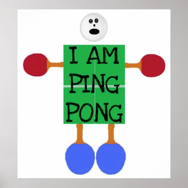 Pong ist das Leben Poster (Vorne)