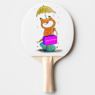 Pong Paddle Feline Cat Spay und Neuter Tischtennis Schläger