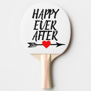 PONG PADDLE, GLÜCKLICH JEMALS NACH DEM PING TISCHTENNIS SCHLÄGER