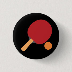 Pong Paddles Funny Tischtennis Button