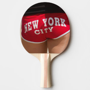 PONG PADDLES IN NEW YORK TISCHTENNIS SCHLÄGER