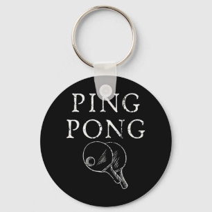 Pong Players Paddle Tischtennis Sportplatz Schlüsselanhänger