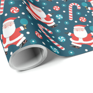 Pong Tischtennis Geschenkpapier