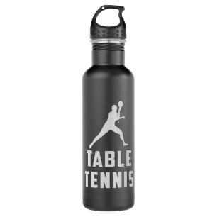 Pong Tischtennis Paddle Spieler Funny Gift Edelstahlflasche