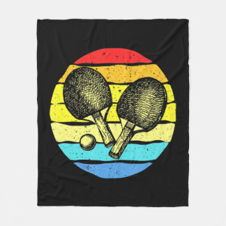 Pong Tischtennis Ristorante da Valentino Fleecedecke