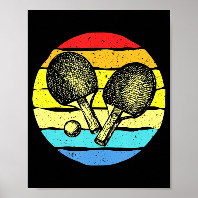 Pong Tischtennis Ristorante da Valentino Poster (Vorne)