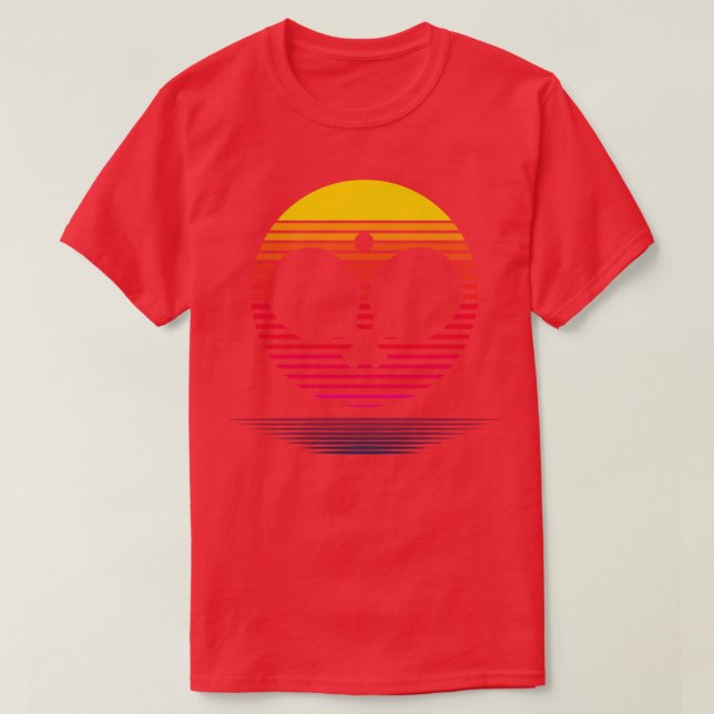 Pong Vaporwave T-Shirt (Design vorne)