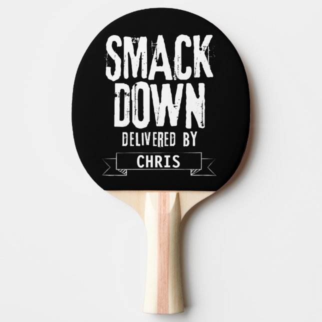 Pongpaddel herunterklatschen tischtennis schläger (Vorderseite)
