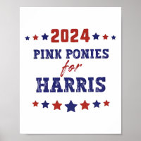 Ponies for Kamala-harris 2024