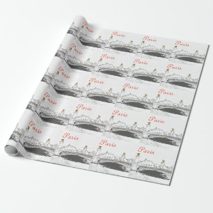 Pont Alexandre III an der Seine - Paris Frankreich Geschenkpapier