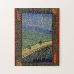 Pont dans le puzzle de pluie