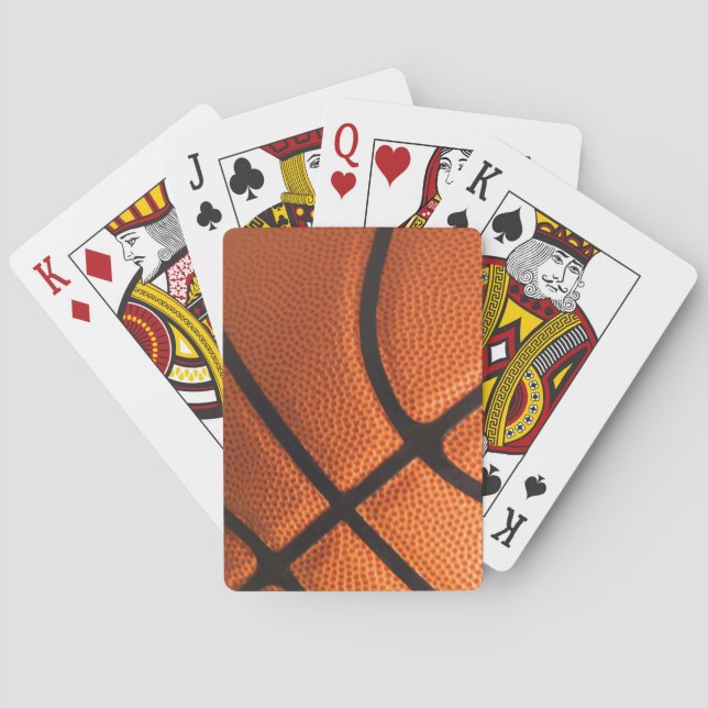 Pont de basket-ball des cartes de jeu (dos)