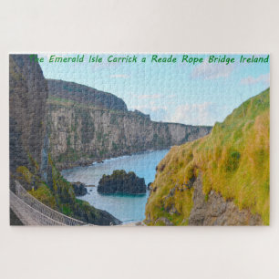 Pont de corde Carrick-A-Rede Irlande Jigsaw Puzzle