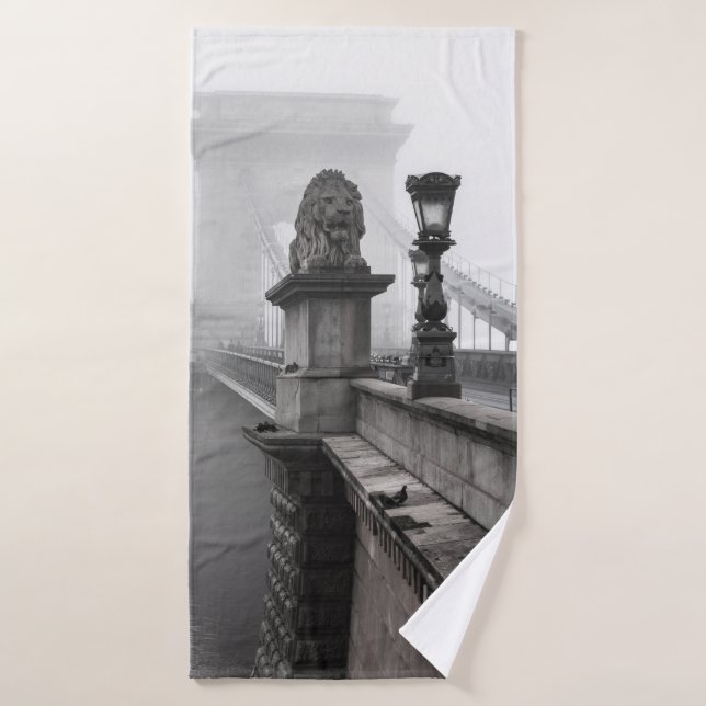 PONT DE LA CHAÎNE, BUDAPEST (Serviette de bain)