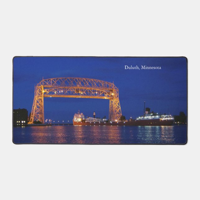 Pont de levage de Duluth Arial John G Munson (Recto)