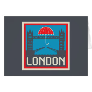 Pont de Londres avec le parapluie