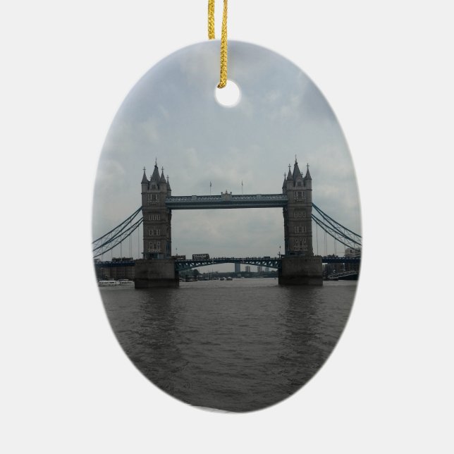 Pont de Londres et boîte de téléphone - ornement (Dos)