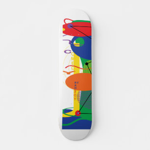 pont de skateboard de ville Abstrait