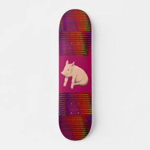 PONT DE SKATEBOARD LOVER PIG