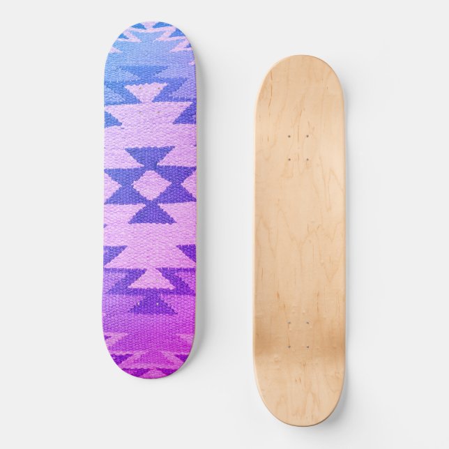 Pont de Skateboard Sud-Ouest Vibrant Bleu & violet (Recto)