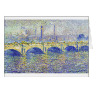 Pont de Waterloo, effet du Sun par Claude Monet
