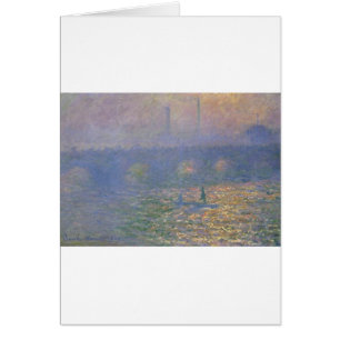 Pont de Waterloo, Londres par Claude Monet
