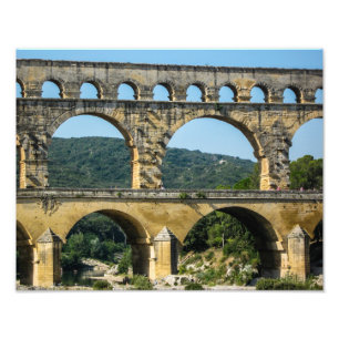 Pont du Gard, France - Impression photo