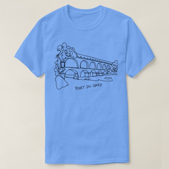 Pont du Gard T-Shirt (Design vorne)