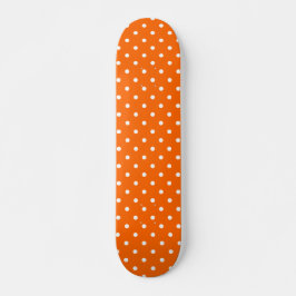 Pont du skateboard d'Orange Polka